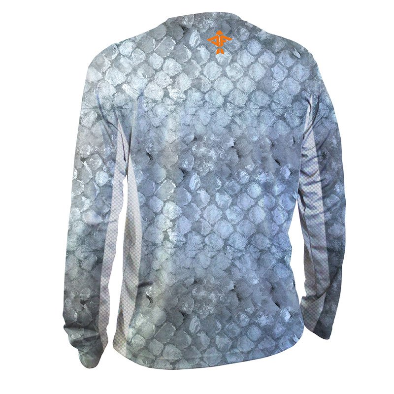 Grey Scales Long Sleeve Performance Mesh Shirt - Men's – Aquaflage